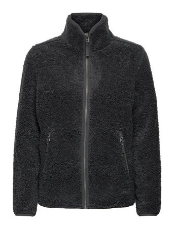 High Cloud Jacket W Sweatshirts & Hoodies Fleeces & Midlayers Sort Jack Wolfskin