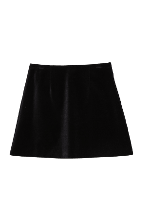 Carin Wester Sammetskjol JENNA Kjolar Svart 38