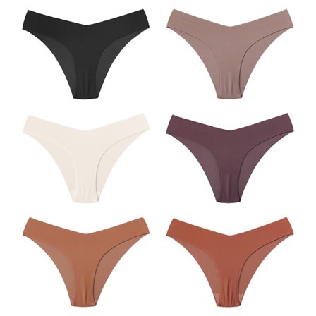 Kvinders Sømløse Cheeky Bikinis, Usynlige og Åndbare Trusser (M, L, XL)