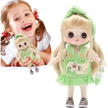 Børneled med led | Ledjusterbare dukker til børn | Dukkelegetøj med bøjelige led Gaver