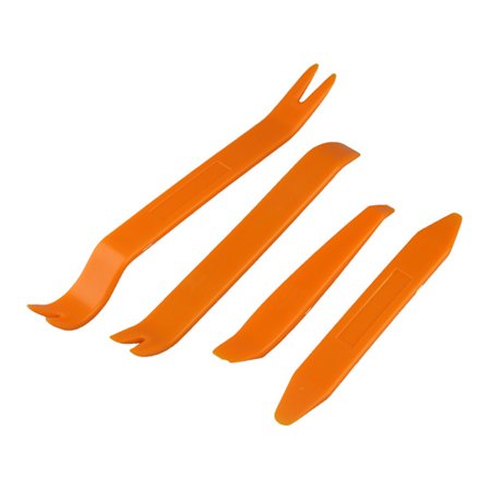 4 stk. Bil Plastik Trim Panel Instrumentbræt Installation Fjernelse Pry Kit Sæt Diagnostisk Værktøj Reparation