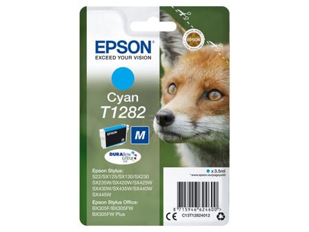 Epson Bläckpatron C13T12824012 Cyan - Lyreco - Toner och bläck - Bläckpatroner - Bläckpatroner Epson