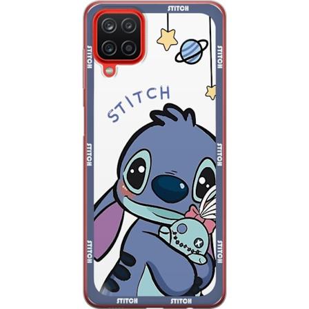 Samsung Galaxy A12 Genomskinligt Skal Stitch rymden