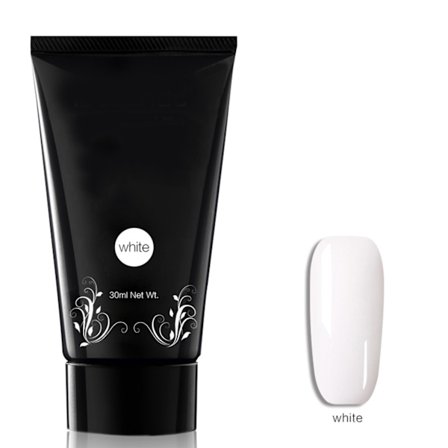 30ml Snabb Nagel Förlängnings Gel Lätt Att Ta Bort UV Manikyr Gel Vit