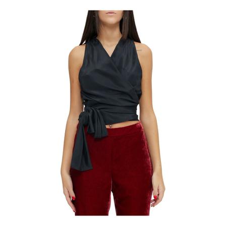 Boutique Moschino - Linnen - Svart - Dam - Storlek: L, Dam, Storlek: L