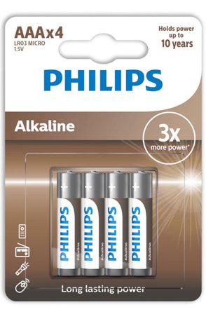 Philips Power AAA 4-pack Patterit AAA