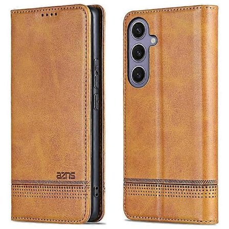 AZNS Kompatibel med Samsung Galaxy A56 5G Etui, Koskind Tekstur PU Læder Wallet Telefon Cover