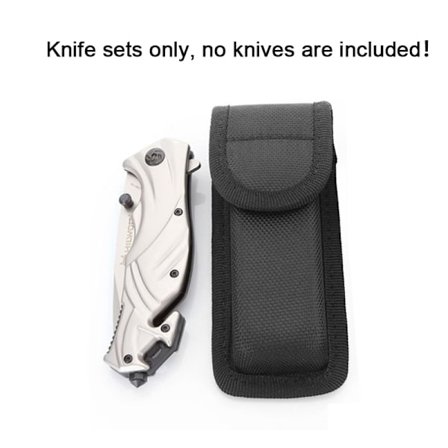 1 stk Nylon Skede Fold Værktøj Lommelygte Bælte Loop Case Holder Ba