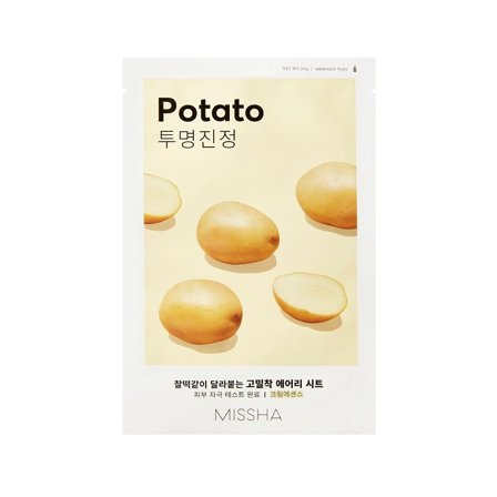 MISSHA Mask Airy Fit Sheet Potato 19g - Maschera Purificante viso
