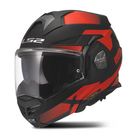 Modulaire Helm LS2 FF901 Advant X Nova Zwart/Rood M