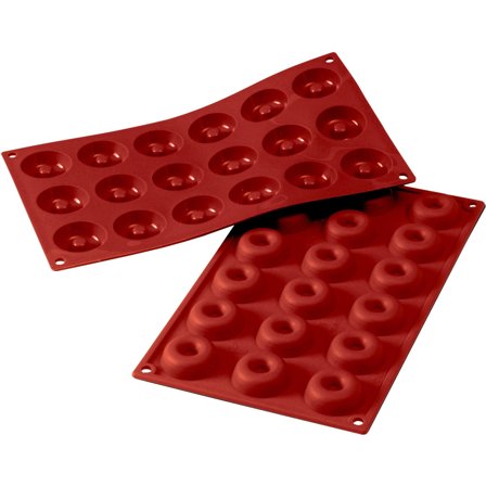 Silikomart Savarin mini bakeform' - 'Terracotta