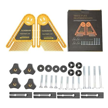 Fjäderbräda Säkerhetssåg Push Block Kit Träbearbetning Graveringsmaskin Verktyg