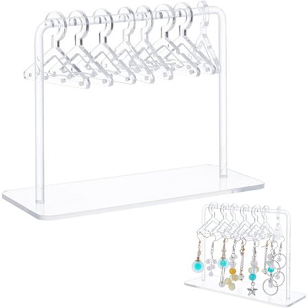 Akryl Øreringe Display Stand med Mini Bøjler Øreringe Orga,ZQKLA