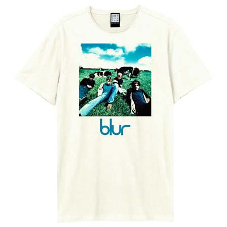 Amplified Unisex Adult Blur Leisure T-Shirt XL Vintage White