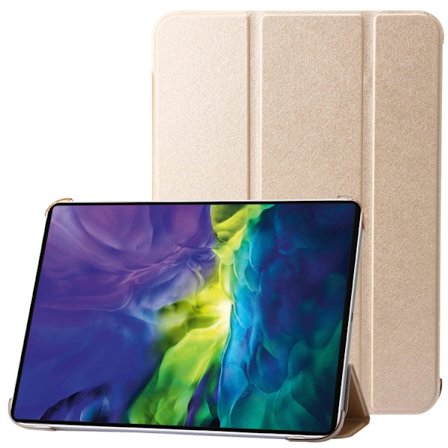 iPad 11 11th Gen / 10.9 10th Gen 2022/2025 Skal - Silkestextur Fodral med Tre-faldig Horisontell Flip