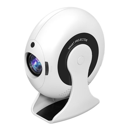 CD200 Projektor 1GB+8GB Android 11.0 Hemmabio 270 Graders Rotation LCD