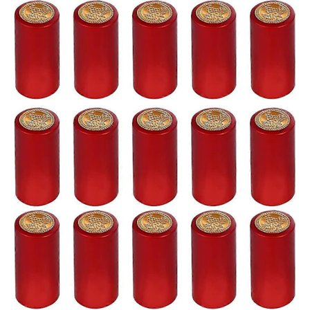 100 st/set PVC Värmekrympkapslar Vinkrympfolie Flaskkorkar