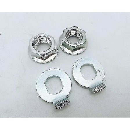 Holdbare baghjuls motorskruer dele kompatible med Ninebot Max G30 G30d elektrisk scooter motor møtrikker tilbehør