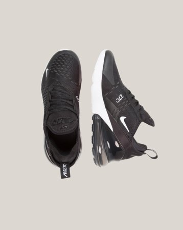 Nike NIKE AIR MAX 270 (GS) Svart Sko Gutt - Kids Brand Store