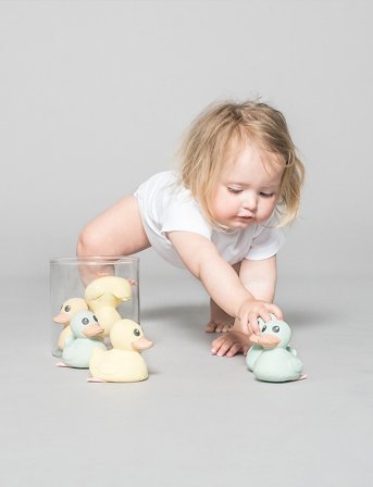 HEVEA Kawan Rubber Duck Mini - Yellow - ONE SIZE