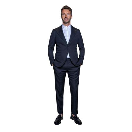 Gabriele Pasini Suit Sets Sort, Herre Jakkesæt, Størrelse: M