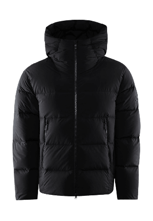 Sail Racing Cloud Down Stretch Hood Jackor Herr Grå L