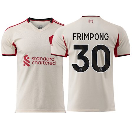25-26 Liverpool F.C. Bortatröja NO.30 FRIMPONG Träningsfotbollströja S-2XL