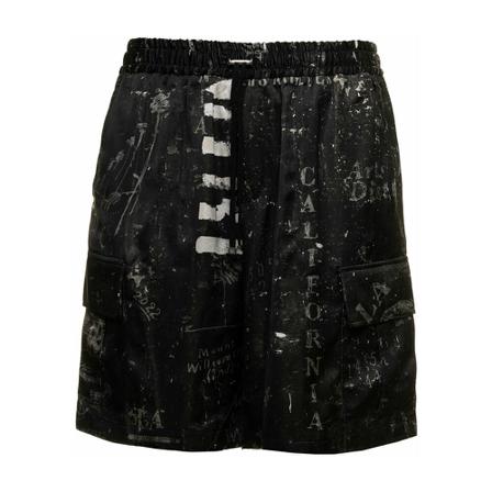 Amiri, Shorts Czarny, Mężczyzna, Rozmiar: L