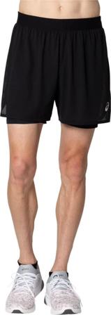 Asics Men's Ventilate 2-N-1 5in Short Men workout shorts Black XL