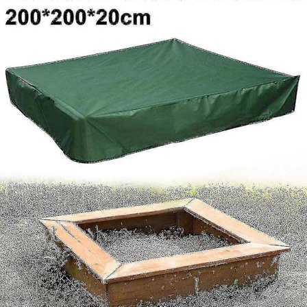 Vattentätt Sandlådeskydd, Presenning Sandlådeskydd, Leksak Sandlådeskydd (ruipei)