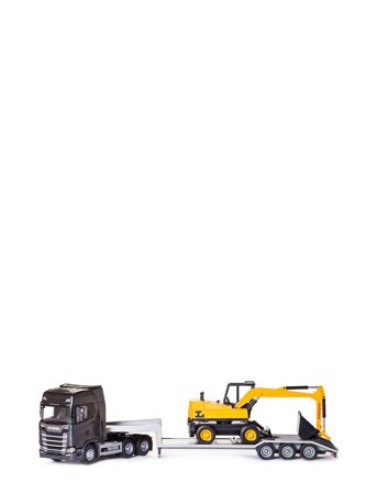 EMEK Scania Lastare Grävmaskin 1:25 - Multi/patterned - SCALA 1:25