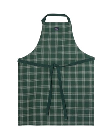 Lexington Karierte Schürze aus Leinen/Baumwolle