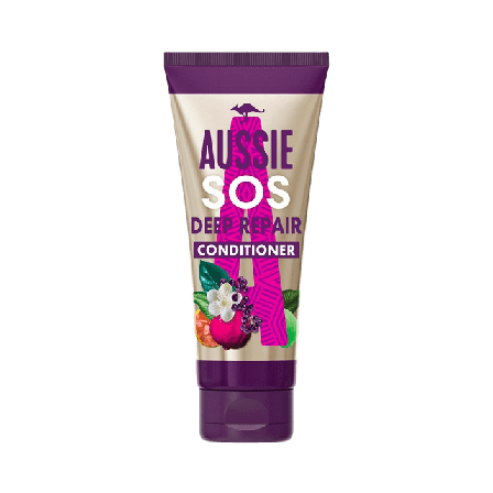 Aussie SOS Deep Repair Balsam för Skadat Hår Unisex 200ML