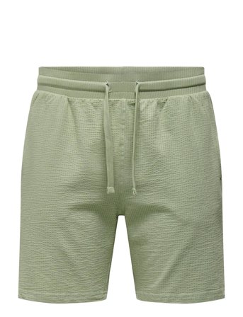 ONLY & SONS | Onskian Life Reg Seersucker Shorts Noos | XXL