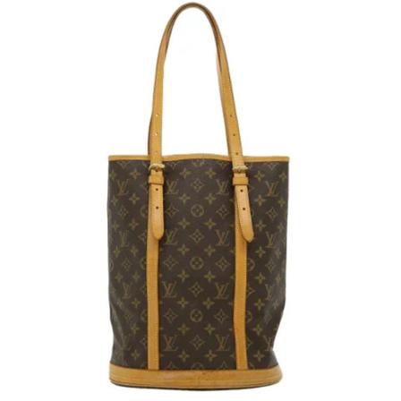 Louis Vuitton Vintage, Pre-owned Canvas louis-vuitton-bags Bruin, Dames, Maat:ONE Size
