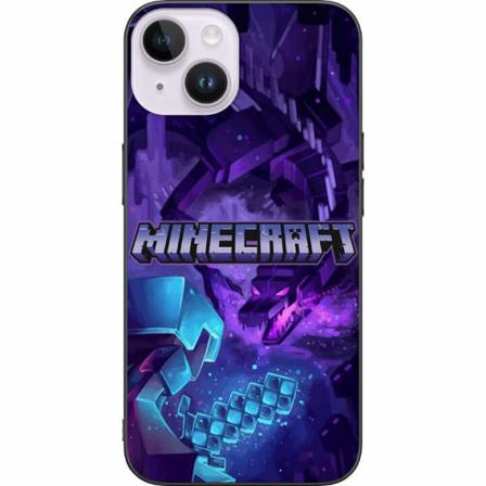 Apple Iphone 14 Svart Skal Minecraft