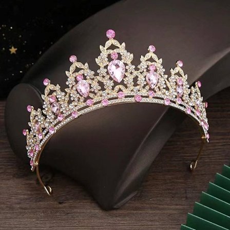 Strassikivi Hiusvanne Hiuskruunu PINK PINK