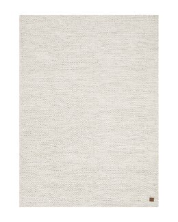 Garnmatta Gåsöga Greige - 140x200 cm - KM Carpets