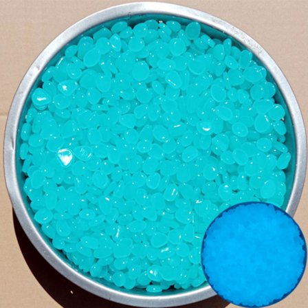 100st/påse blandad färg utomhus lysande stenar Glow In Dark Gar