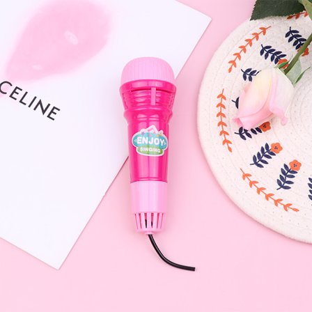 1kpl Suuri kaikumikrofoni Mic Voice Changer -lelu syntymäpäivälahjaksi