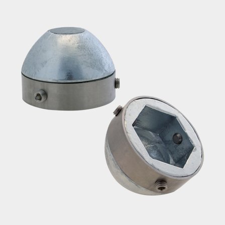 1852 zink bosvik bos30 aksel ø30mm