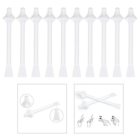 Engangs nesevoks applikator spatler for neserensing fjerning av ansiktshår nesevoks voks pinner