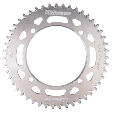 Kettenrad Hinten Proworks Aluminum Silber - Suzuki RM 65 2003-2007