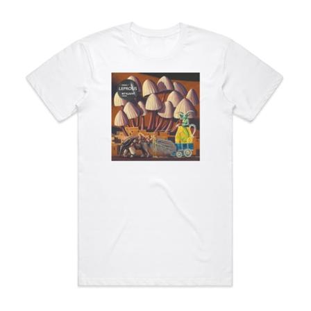 Leprous Bilateral Album Cover T-Shirt Vit L