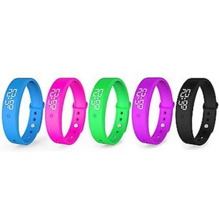 Vibrationslarm Klocka, Vibrerande Alarm Med Nedräkningstimer, Vattentät Vibrationslarm Påminnelse Klocka, Personliga Alarm rosa