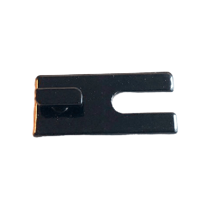 Kirsch Takfäste till Flexi-skena i tak, 3 st Gardiner Svart ONESIZE