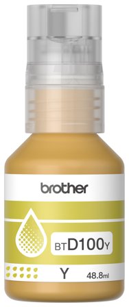 Brother BTD100Y INK BOTTLE prints 5.000 pages.