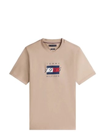 Tommy Hilfiger | Linear Flag Graphic Tee | S