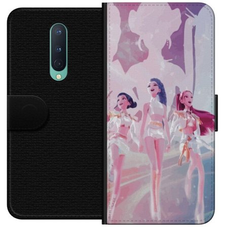 Yhteensopiva Lompakkokotelo OnePlus OnePlus 8 K-Pop Demon Hunters hopeinen kolmikko idol anime kpop futuristinen lavastussuunnittelu