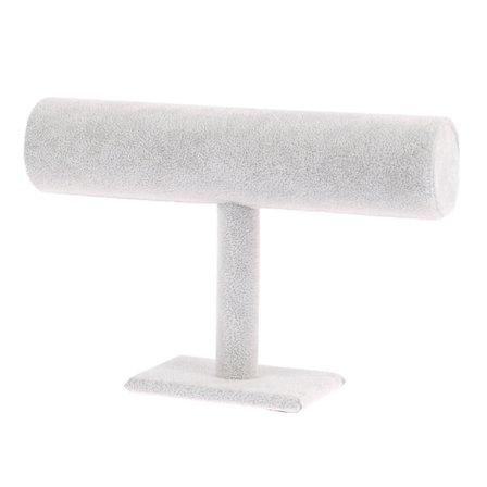 T Bar Velvet Hårbånd Hodebånd Holder Retail Shop Display Stand